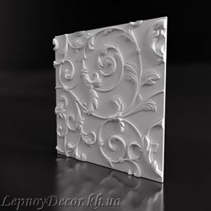 Гипсовая 3D панель «Лолита»