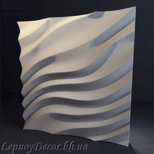 Гипсовая 3D панель «Дюны»