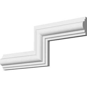 Молдинг з гіпсу М-24, 21hx12mm