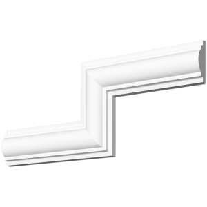 Молдинг з гіпсу М-27, 30hx11mm