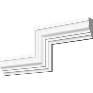 Молдинг з гіпсу М-29, 25hx13mm