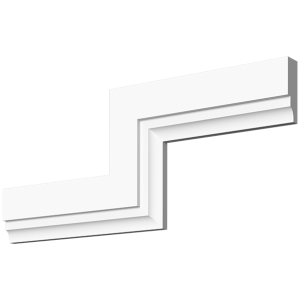 Молдинг з гіпсу М-44, 30hx10mm