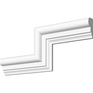 Молдинг з гіпсу М-53,35hx20mm