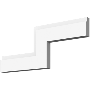 Молдинг з гіпсу М-54,40hx15mm