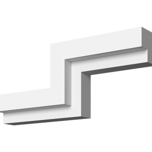 Молдинг з гіпсу М-58, 25hx25mm