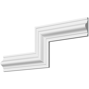 Молдинг з гіпсу М-63, 45hx17mm