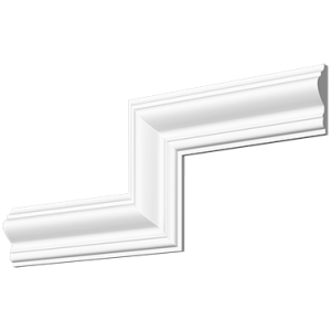 Молдинг з гіпсу М-93, 60hx20mm