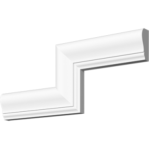 Молдинг з гіпсу М-108, 55hx26mm