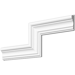 Молдинг з гіпсу М-83, 60hx25mm