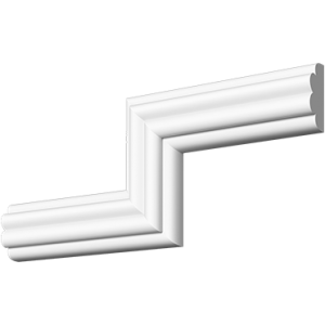 Молдинг з гіпсу М-127, 28hx14mm