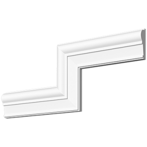 Молдинг з гіпсу М-85, 60hx20mm