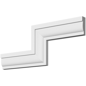 Молдинг з гіпсу М-86, 52hx20mm