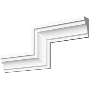 Молдинг з гіпсу М-139, 50hx30mm